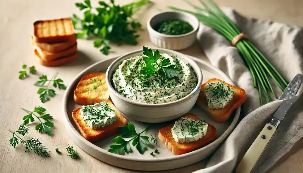 Patê de Tofu com Ervas Frescas: cremoso, leve e saudável. Perfeito para torradas e legumes. Receita fácil, vegana e sem glúten.