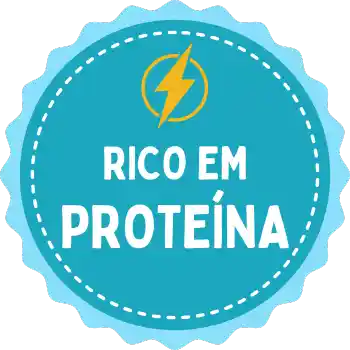 Receita vegana rica em proteína.